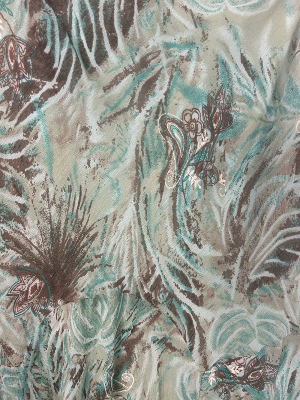 Vintage Y2K Mermaidcore Green Midi Skirt Sheer Mesh Womens Medium Low Rise 90s - Picture 10 of 12